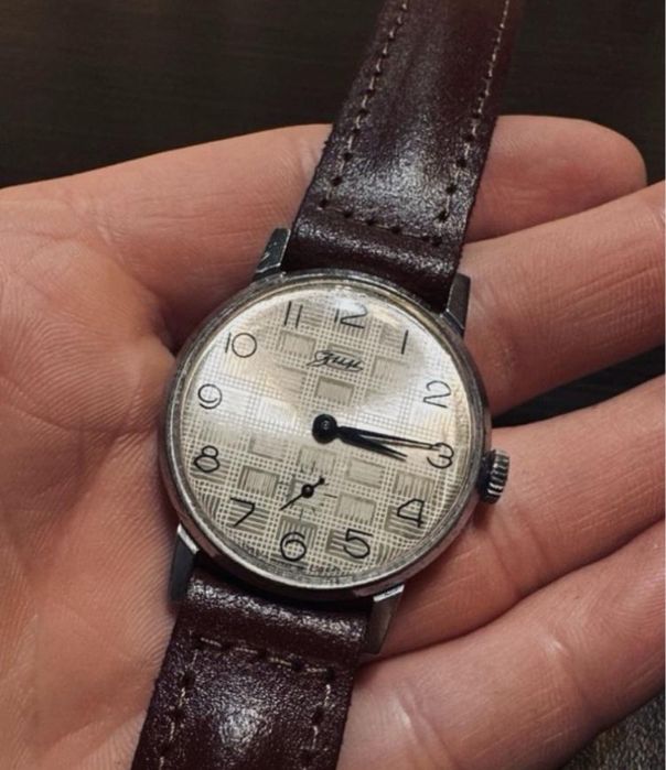 Зим винтаж ретро СССР циферблат хамелеон