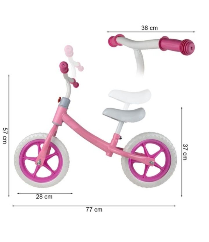Bicicleta de echilibru fara pedale