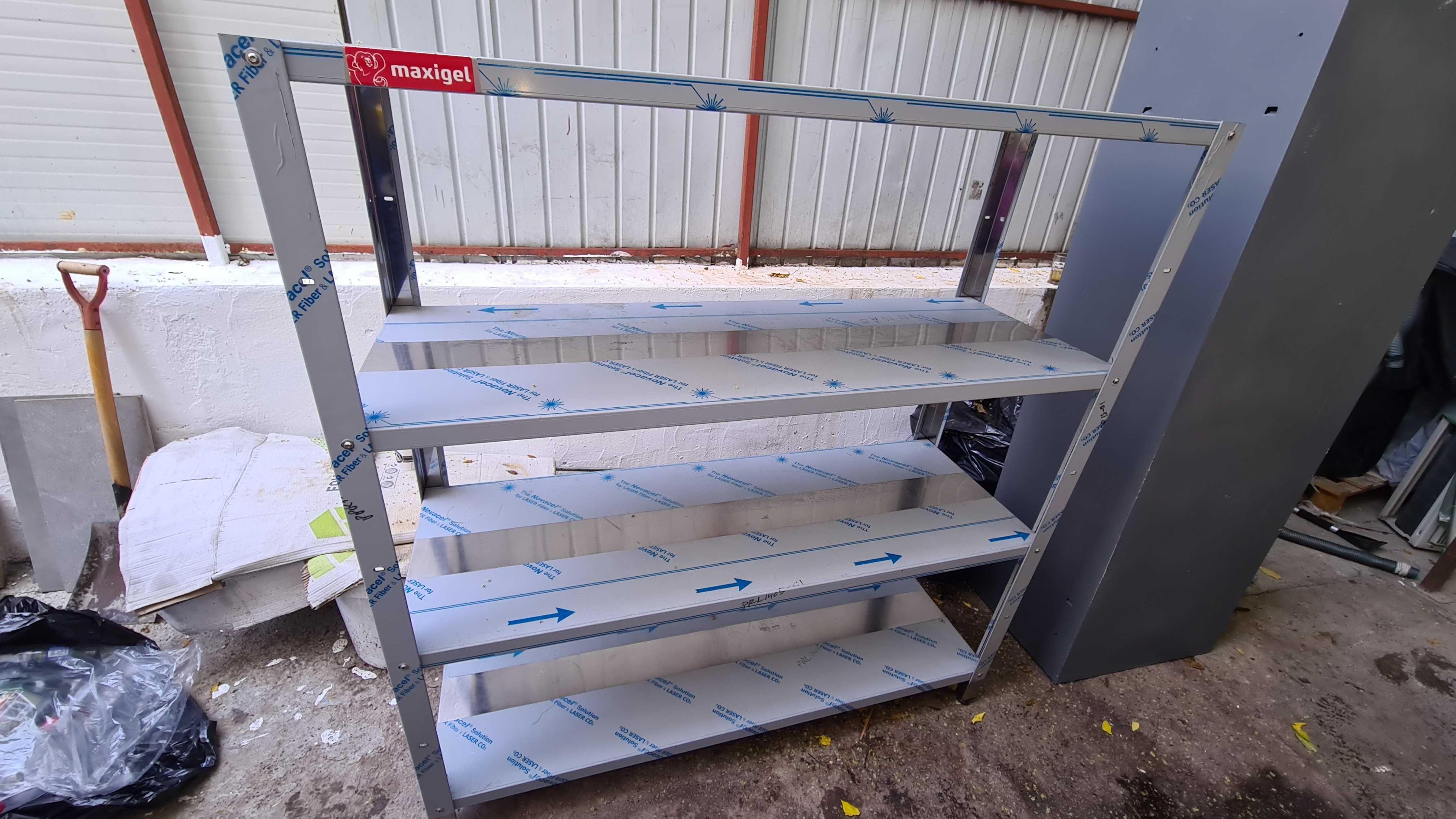Vand raft depozitare inox vertical