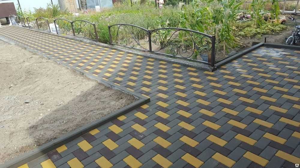 Брусчатка, тротуарная плитка, бордюр, поребрик с гарантией 5 лет!