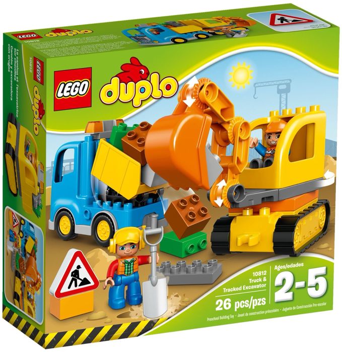 Lego Duplo 10812 - Truck & Tracked Excavator (2016)