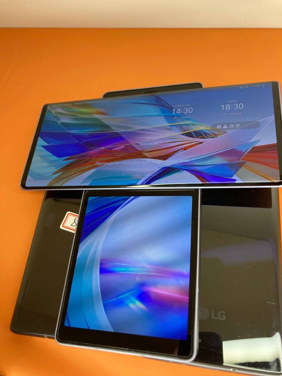 Lg wing 128gb garatya