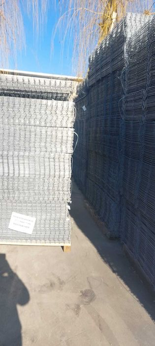Plasa/ panou bordurat /TEAVA/ STALP 3.5-4.9MM/Zincat /Verde/Gri