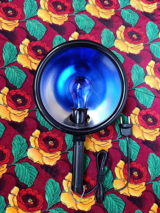 Синяя лампа кук рефлектор Минина ультразвуковая лампа Россия СССР