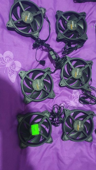 Lot Ventilatoare RGB Noctua, Sirius si Aqirys