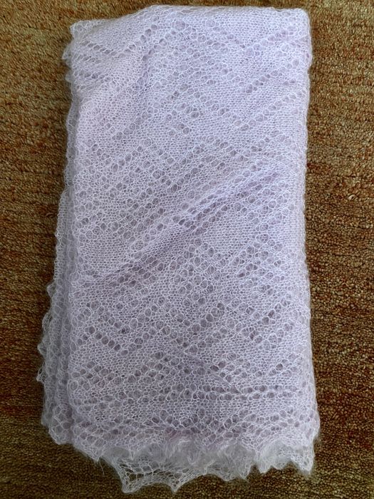 Палантин оренбургский из козьего пуха