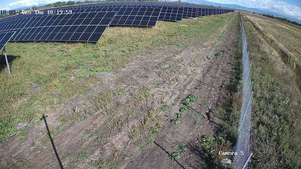 Parc  fotovoltaic 5MW finisat si racordat la retea