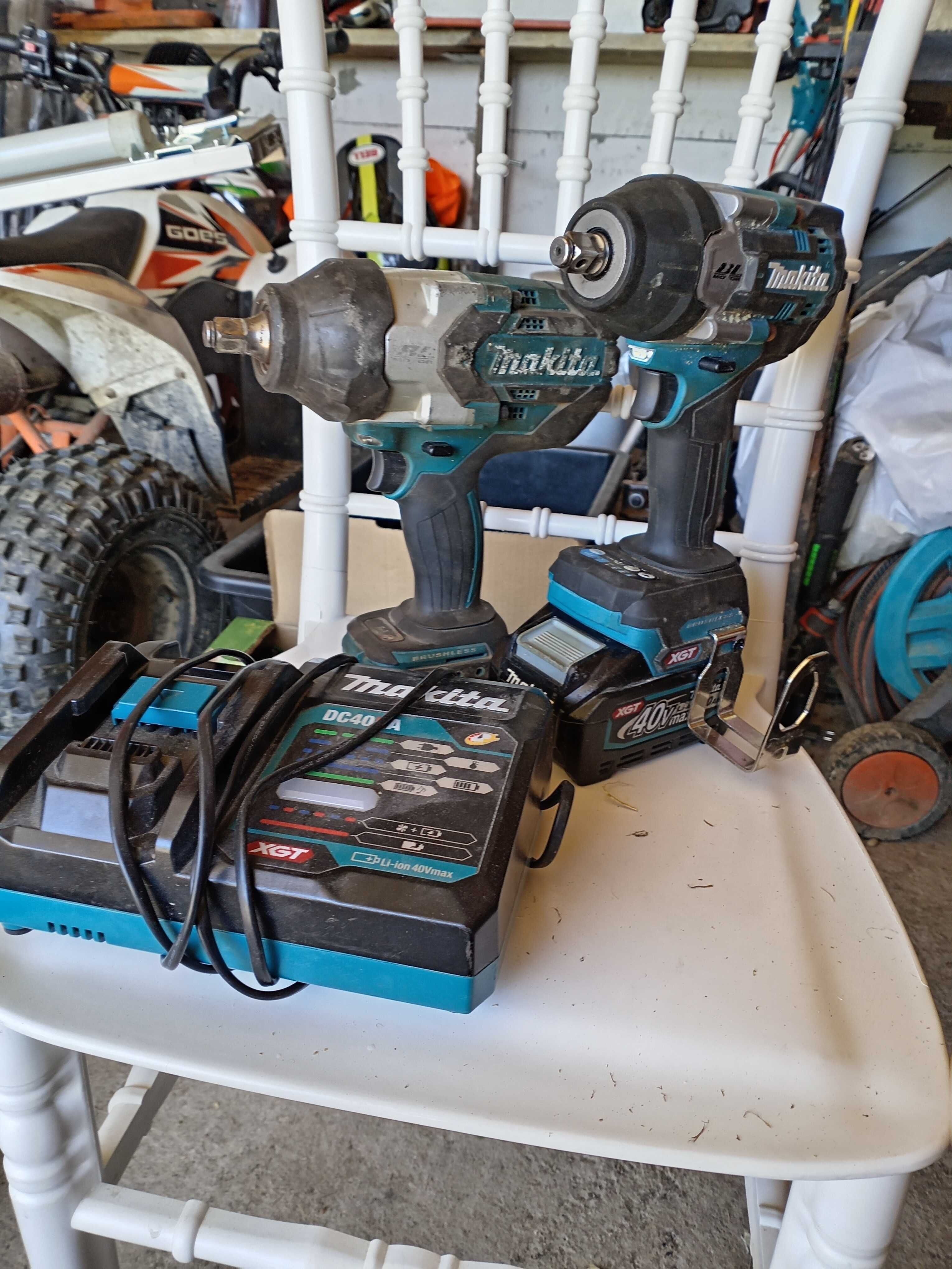 Makita pistoale de impact 1/2 + baterie  + încărcător