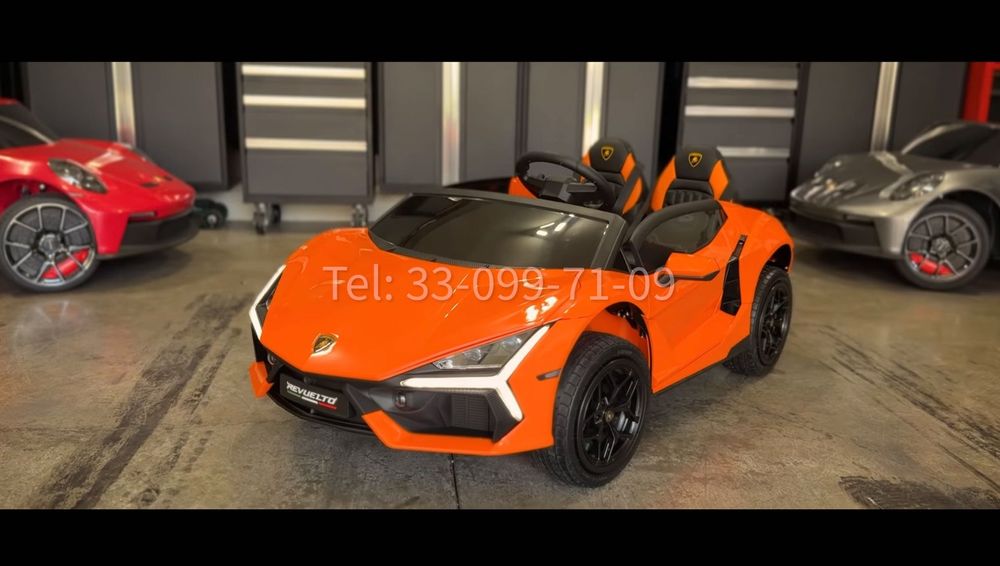 Детский электромобиль Lamborghini Revuelto 24V, 2х местный, до 10 лет