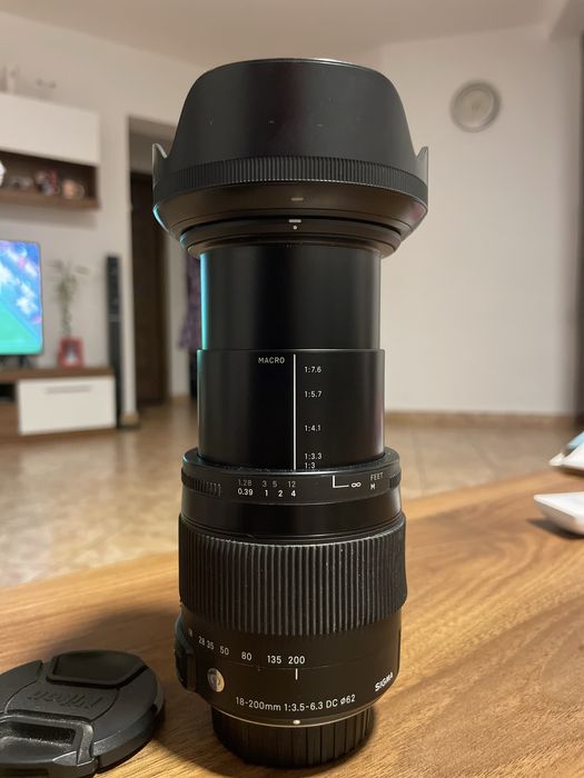 Obiectiv Sigma 18-200mm