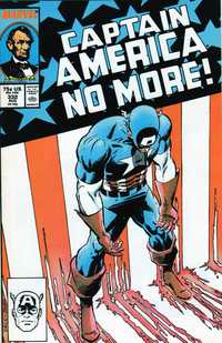 Captain America #332 (Marvel Comics 1987) Cap No More Benzi Desenate