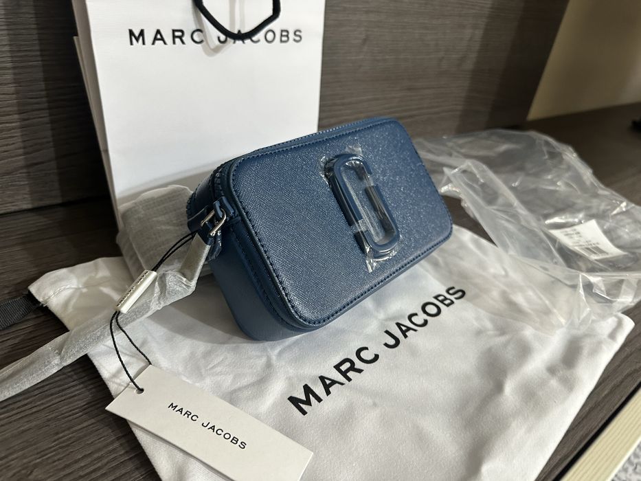 Geanta Marc Jacobs Snapshot full dark blue