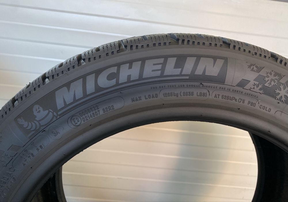 4бр зимни гуми 245-710R490 AC/Michelin pilot alpin/dot2217/7.5мм