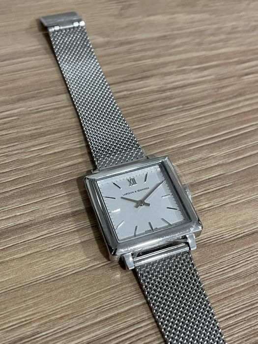 Larsson&Jennings Norse Milanese 34Mm Silver&Satin White Unisex-Nou