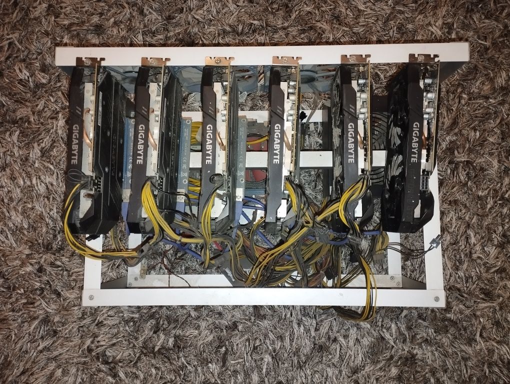 Ферма на видеокартах 1660 Ti