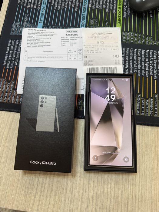Samsung S24 ultra 512gb (factura/garantie)