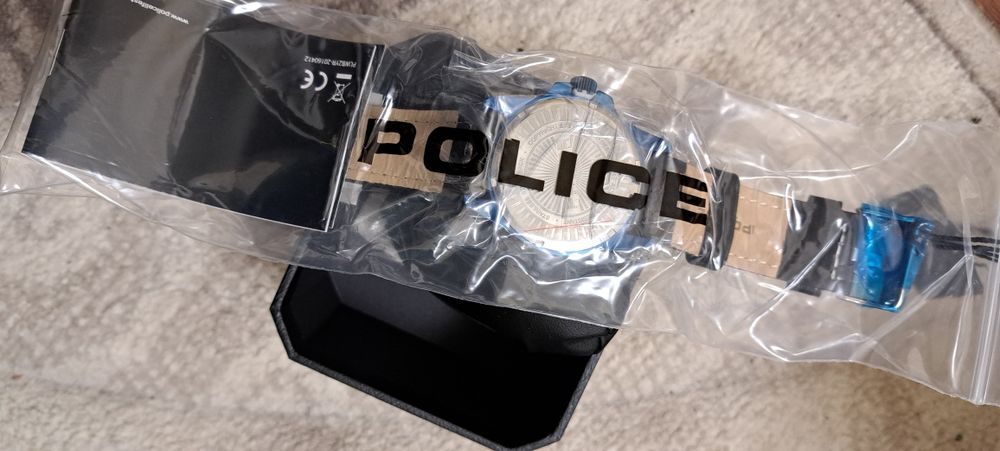 Ceas de mana Police blue