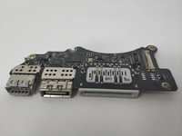 Placa USB HDMI - I/O Board Macbook Pro 15" A1398 Mid 2012 Early 2013
