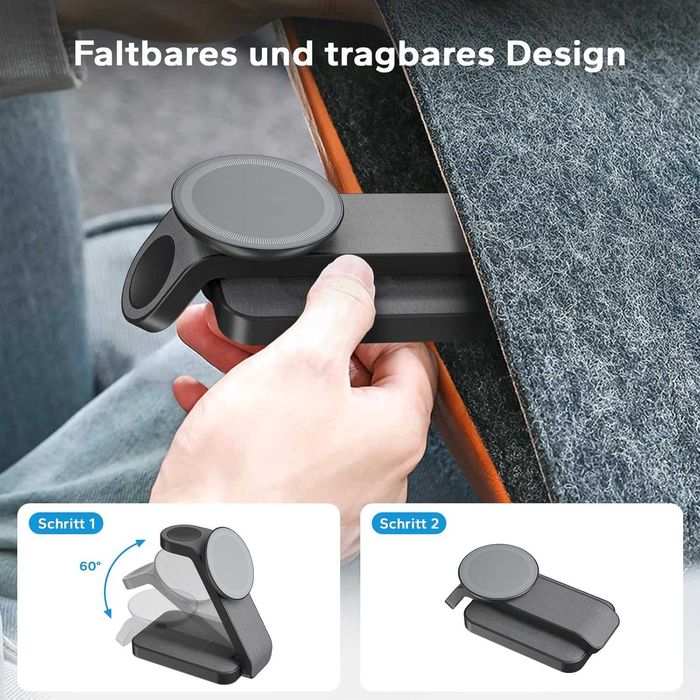 Преносимо безжично зарядно за пътуване