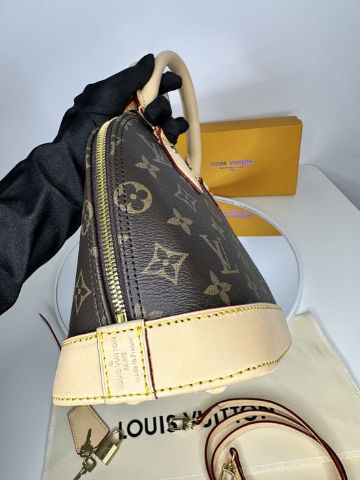 Geanta Louis Vuitton Alma BB piele canvas 100% cadou c:46