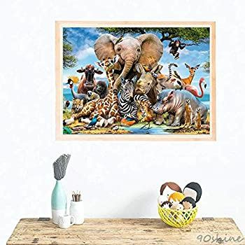 Lumea animalelor puzzle 1000