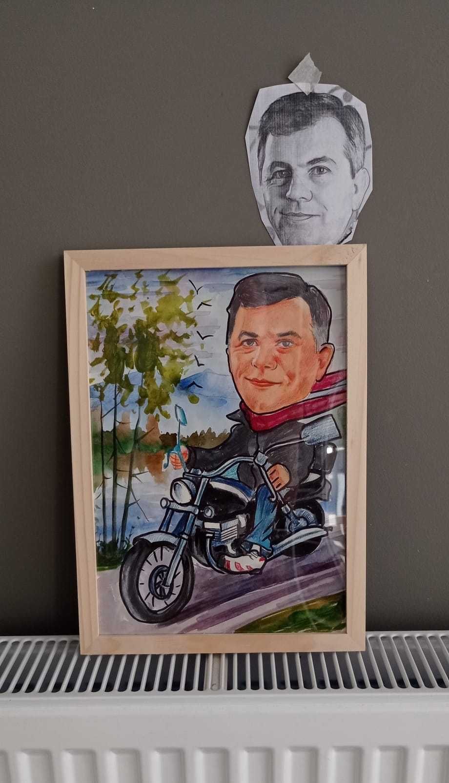 Caricaturi și portrete la comanda