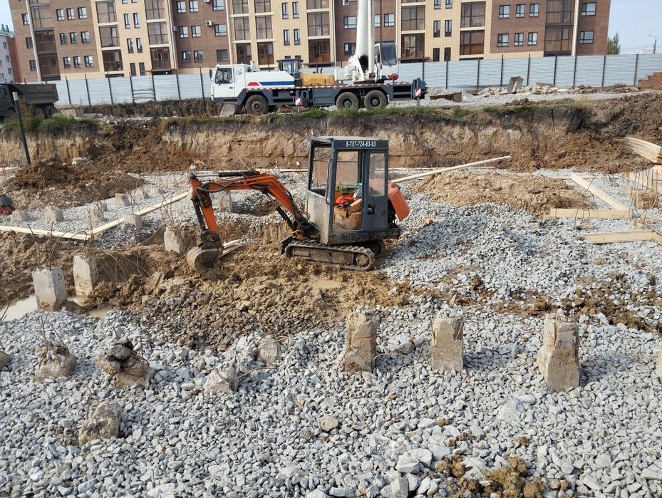 Услуги мини экскаватор