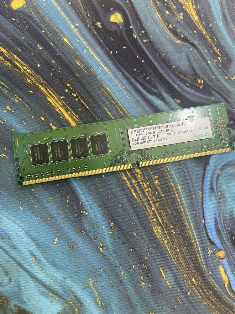 DDR 4  Apacer  память 8гб  2133