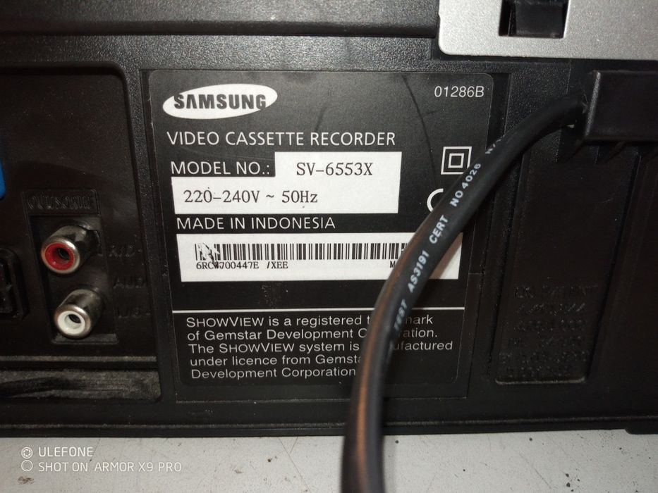 Videorecorder VHS Samsung