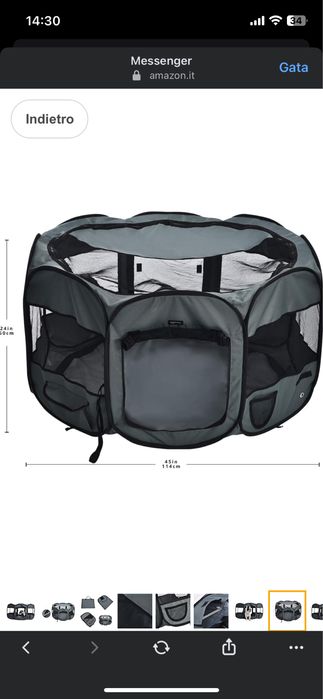 Țarc pentru animale de talie mică