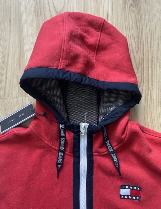 TOMMY HILFIGER / Нов мъжки анорак/суичър L/XL