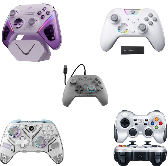 Геймпады Flydigi, Logitech, EasySmx, Aolion