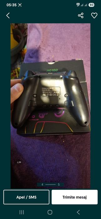 Maneta  controller ps 3 si pc si xbox