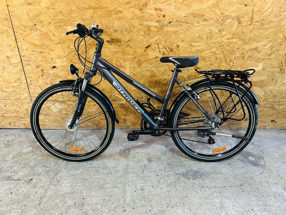 26цола Staiger алуминиев дамски градски велосипед колело[24ck-Shimano]