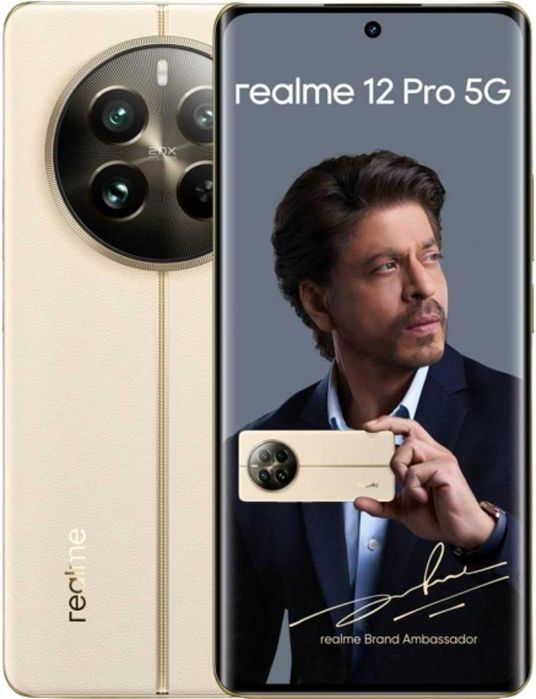 Telefon mobil realme 12 Pro, 8GB RAM, 256GB, 5G, Navigator Beige