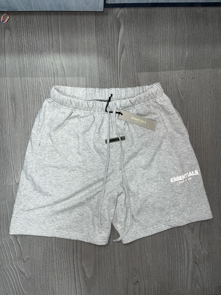 Pantaloni scurti Essentials Fear Of God gri