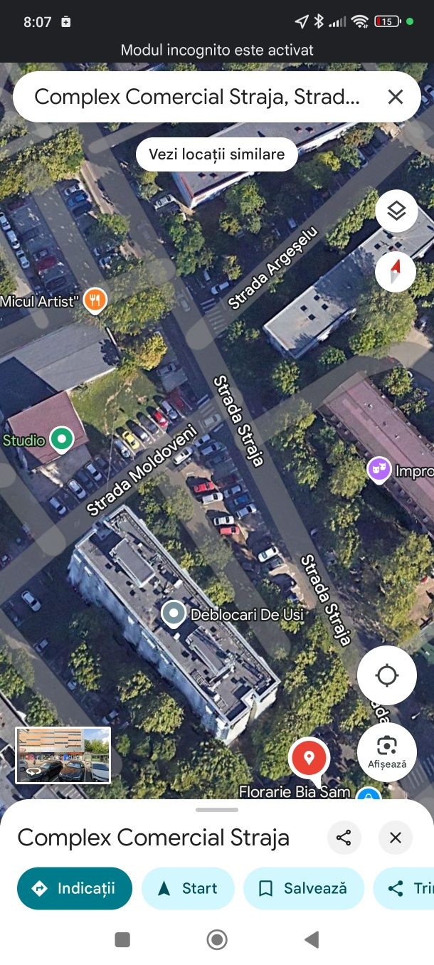 Loc se parcare stradal str straja de inchiriat