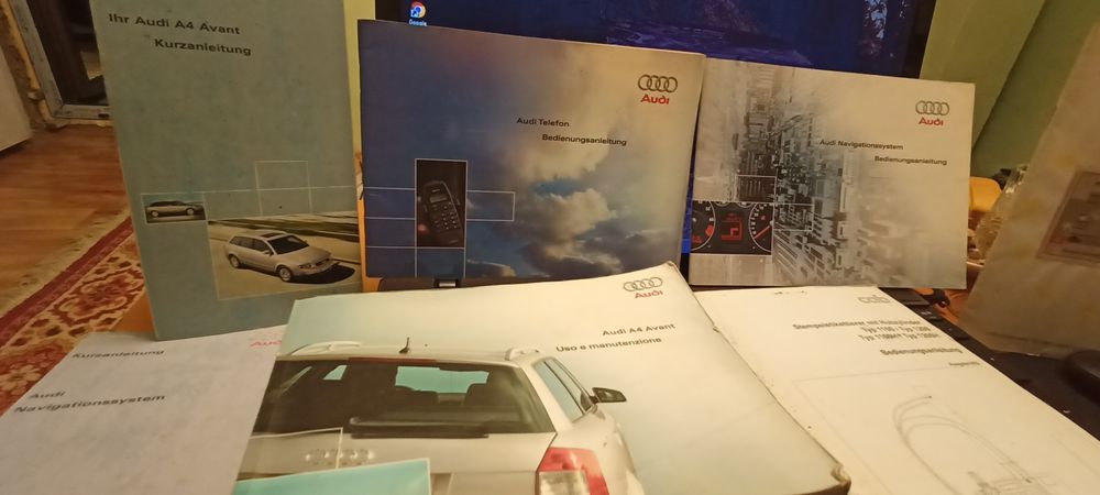 Cărți audi A4 B6 originale