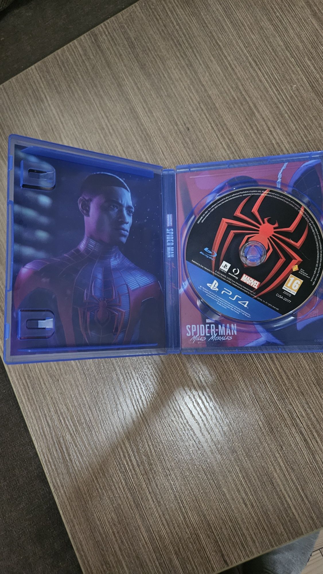 Диск ps4(ps5) Miles Morales