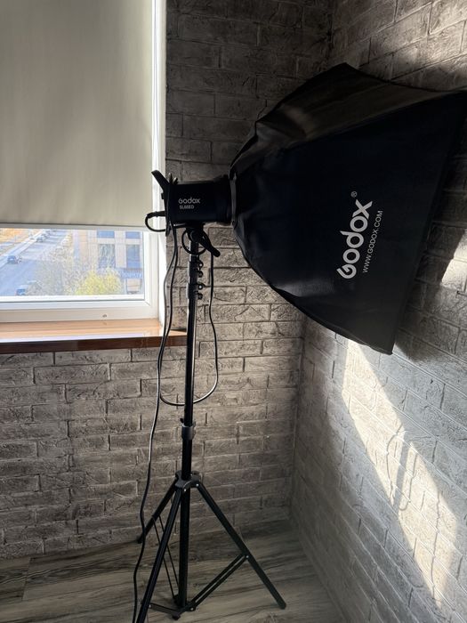 Новый прожектор для сьемки!