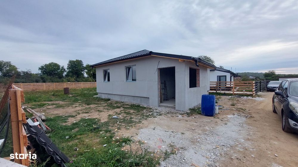 NOU  Casa 3 camere ,constructie 2025 din BCA  3 km de Mioveni