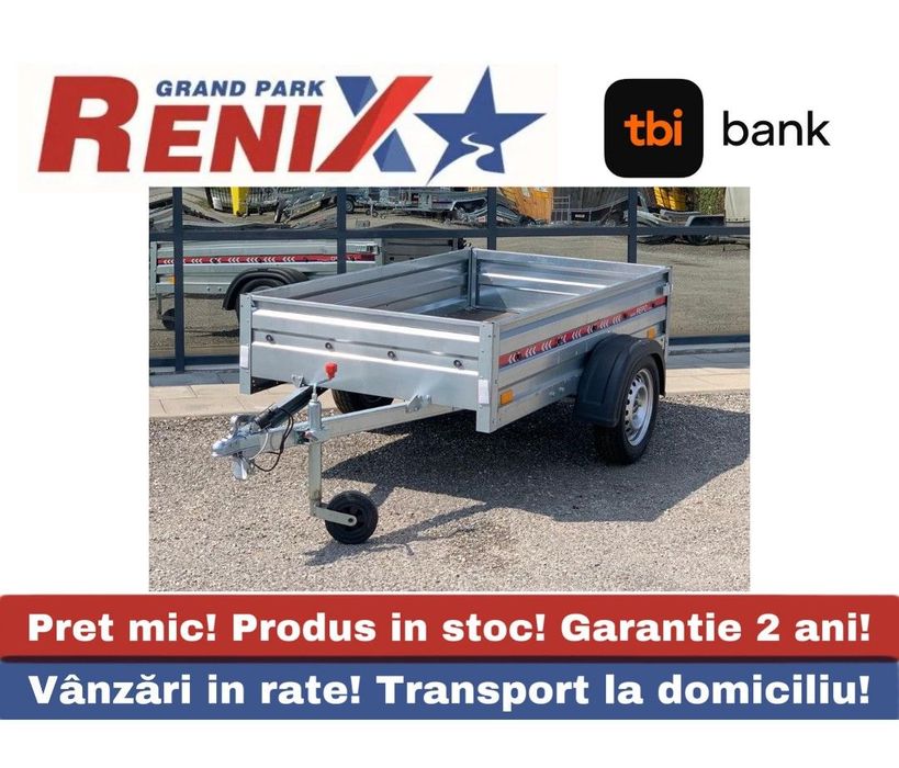 REPO MINI STAR 205/115 Remorca Repo Mini Star RDS 750kg, 1 axa 205/115/35