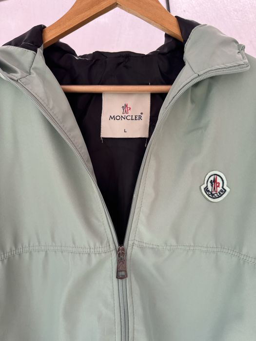 Geaca fâșie cu fermoar Moncler, impermeabila
