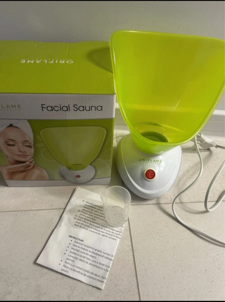 Sauna faciala, inhalator