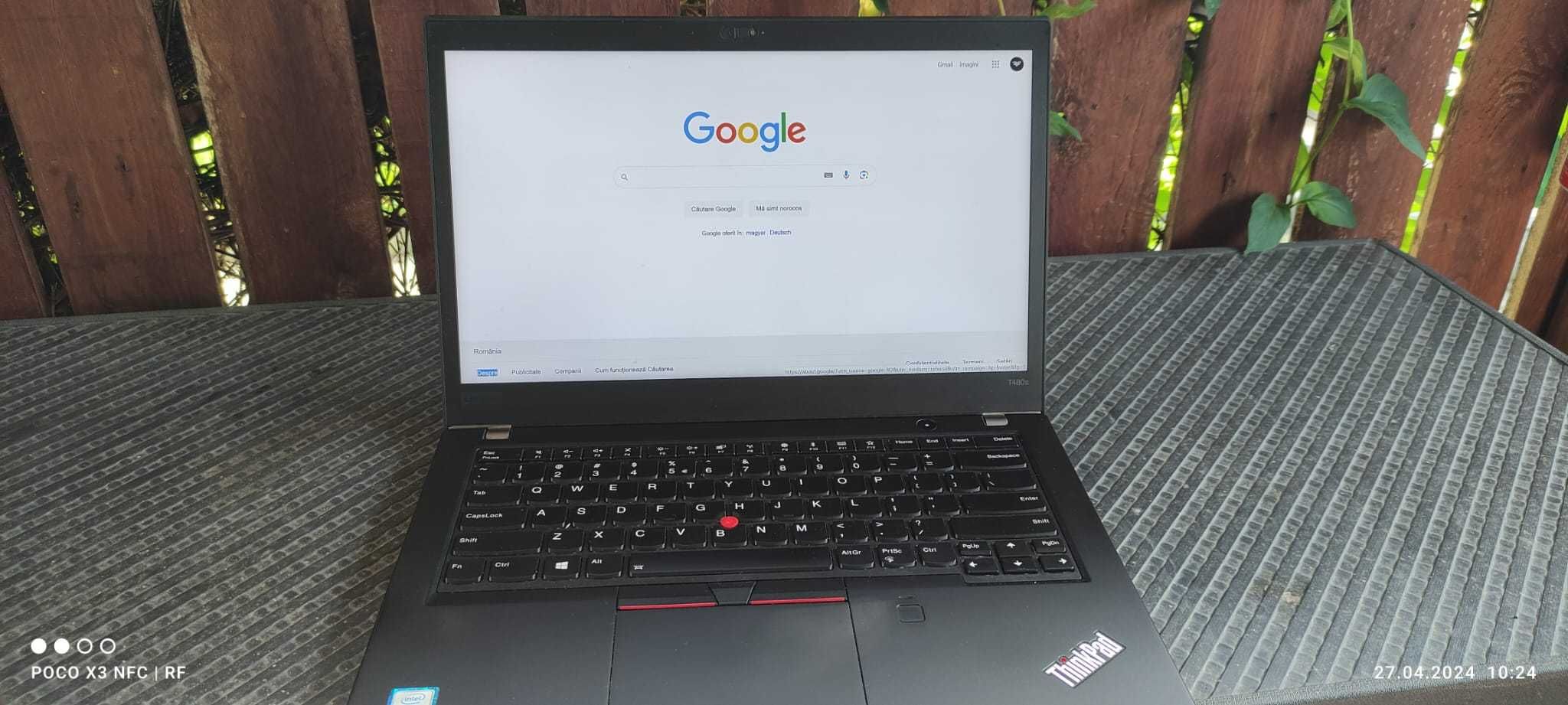 Laptop Lenovo Thinkpad T480, Intel Core i5-8250U, 24GB, 512GB SSD NVMe