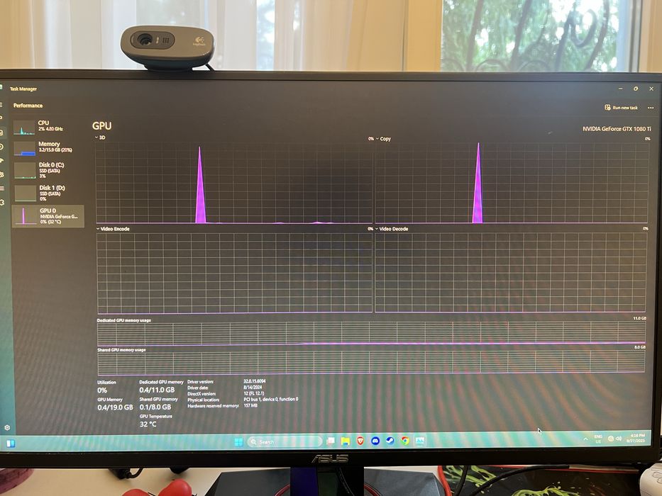 UNITATE GAMING facuta de la 0 cu I9-9900K si GTX 1080 TI 11GB DEDICATI