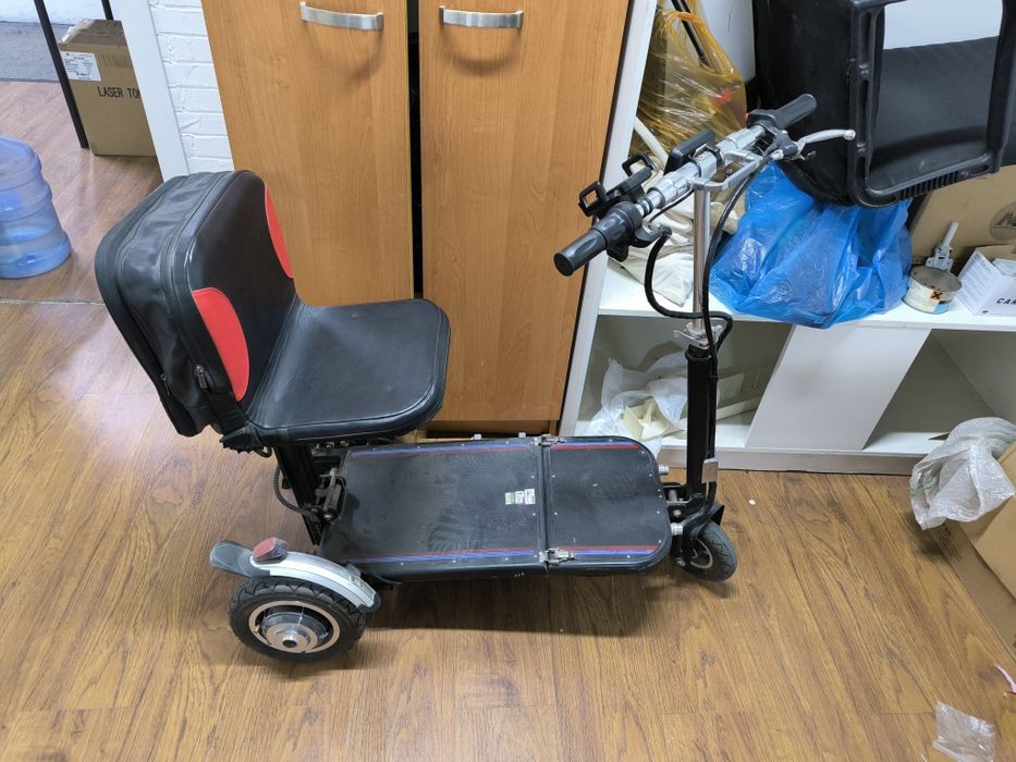 Самокат 3 колесный складной