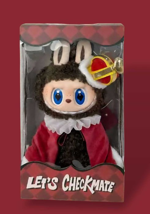 Голямо Labubu Let’s Checkmate 40см – Кралската лимитирана серия