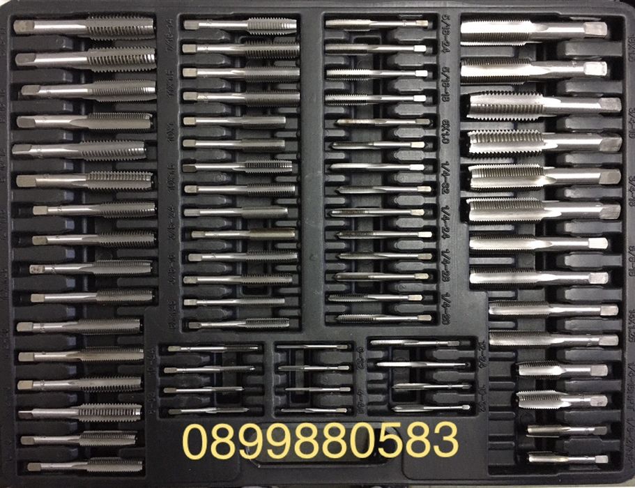 Комплект 110части  метчици и плашки Stahlmayer