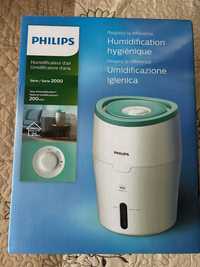 Umidificator Philips HU4801 alb/verde